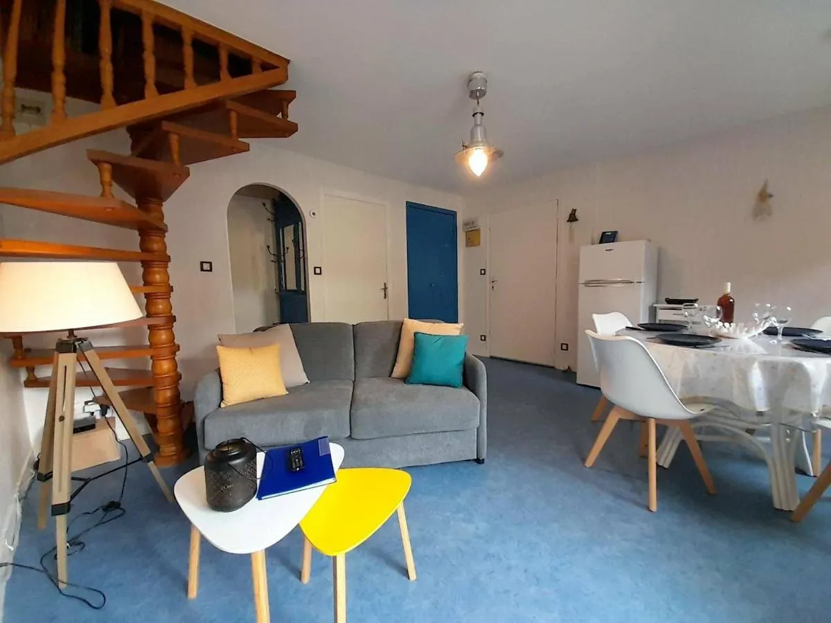 Charmant Duplex 3P Avec Balcon Et Apercu Mer A 550M De La Plage - Parking & Wifi Inclus - Fr-1-477-187 Saint-Philibert Apartman