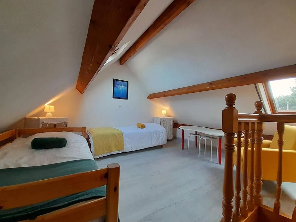 Charmant Duplex 3P Avec Balcon Et Apercu Mer A 550M De La Plage - Parking & Wifi Inclus - Fr-1-477-187 Saint-Philibert 0*,  Franciaország