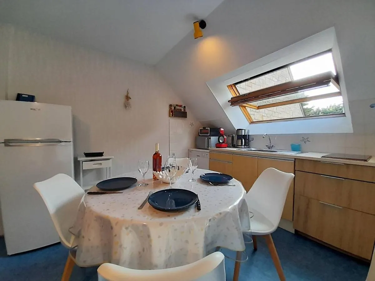 Charmant Duplex 3P Avec Balcon Et Apercu Mer A 550M De La Plage - Parking & Wifi Inclus - Fr-1-477-187 Saint-Philibert Apartman